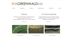 Desktop Screenshot of greenwaldlab.org